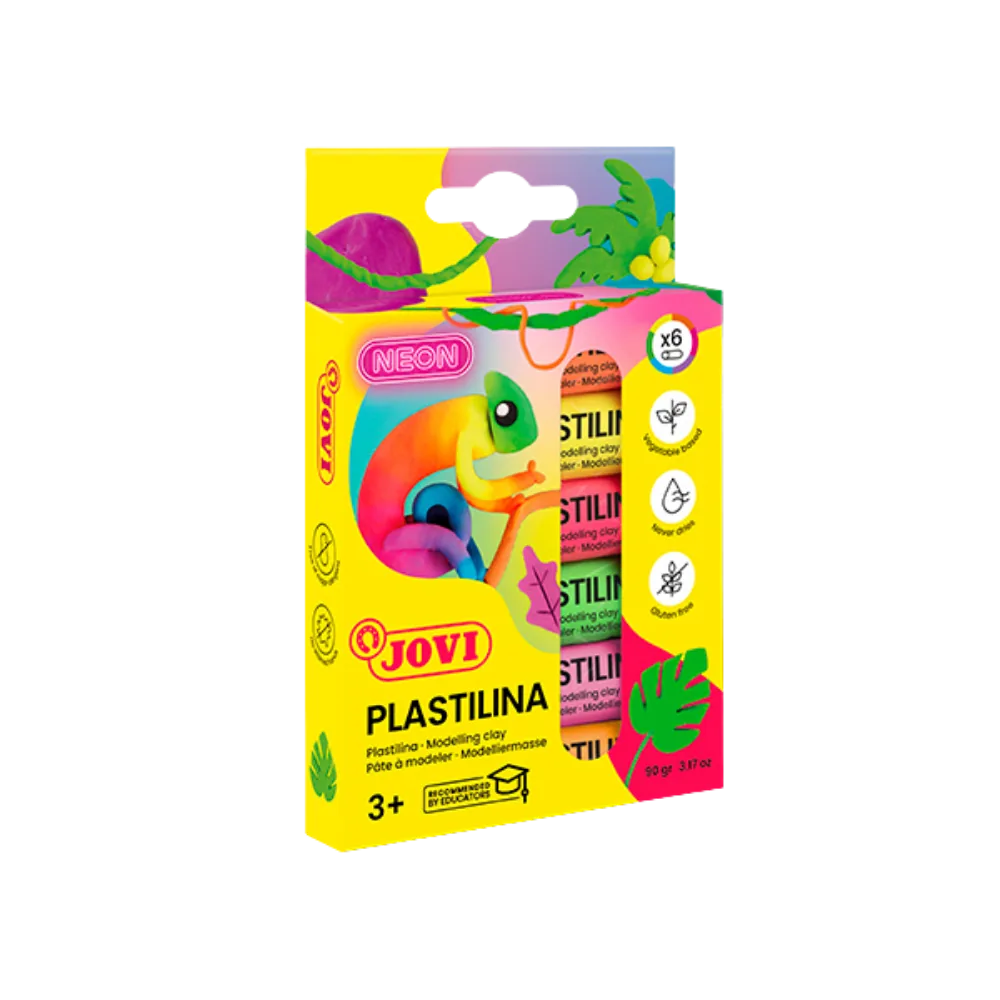 JOVI Plastilina · Neon 6 — verified Shopee review by a*****a